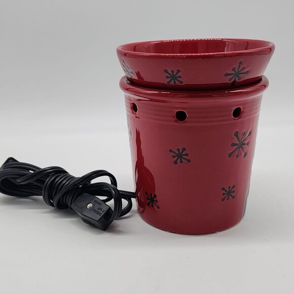 Scentsy Wax Warmer Prancer Red Holiday Christmas Reindeer No Box with Bulb - Picture 4 of 9